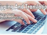 TYPING/ TRANSLATION/ CV DRAFTING AND TYPING