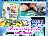 Phone repairing course  O/L හෝ A/L වලින් අධ්යාපනය අවසන් කළ කෙනෙක්ද