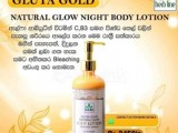 Natural glow night body lotion