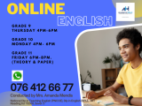 Online English Class - Grade 9 - O/L