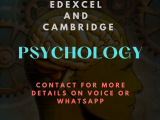 Tuition for Edexcel & Cambridge GCSE | AS |A Levels - Psychology