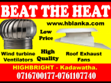 Industrial Exhaust fans suppliers in srilanka ,turbine ventilators , air ventilation fans suppliers