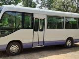 Biyagama 29 Seater Rosa Bus For Hire Service |Your travel Patner SLCS Travels and Tours
