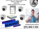 NEMICO | CCTV CH 4-HD/ 2MP/ Eyeball , DVR/4 Turbo, HDD/1TB
