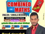 COMBINED MATHS [Individual & Group Class]
