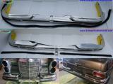 Mercedes W111 W112 low grille models 280SE 3,5L V8 Coupe /Convertible bumpers (1969-1971)