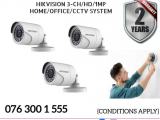Hikvision CCTV CH 3-HD/ 1MP/ Bullet