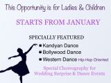 Free Style Dance Classes for Ladies/ Children Western/Bollywood Dancing Class