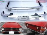Triumph TR6 (1974-1976) bumpers (With number license plate shield)