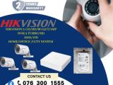 HIKVISION | CCTV 3CH -HD/ 1MP Bullet & DVR/ 4 TURBO & HDD