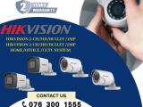 Hikvision | CCTV CH 2-HD/Bullet/ 2MP &  CCTV 2-CH -HD/ 1MP Bullet