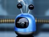 Car Air Freshener Mini Robot Cute Cartoon Display Mold Car Fragrance Decoration for Vehicles